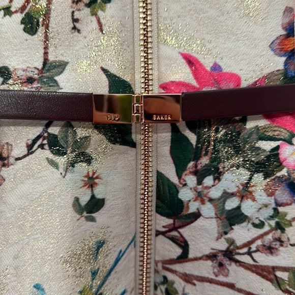 Ted Baker London Mid Pink Clarbel
Blossom V Back Jacquard Size 1 US 4 - Picture 6 of 12